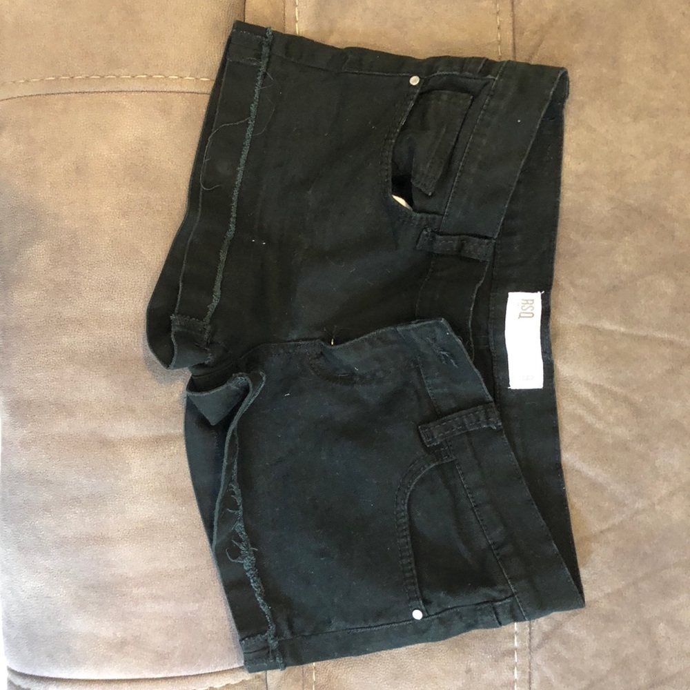 Black shorts